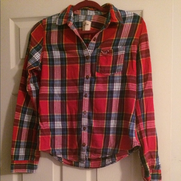 Hollister plaid flannel Size L - Picture 1 of 4